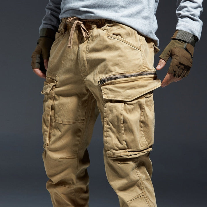 Herre Urban Cargo joggebukse, moderne streetwear stil, perfekt for komfort og hverdagsbruk.
