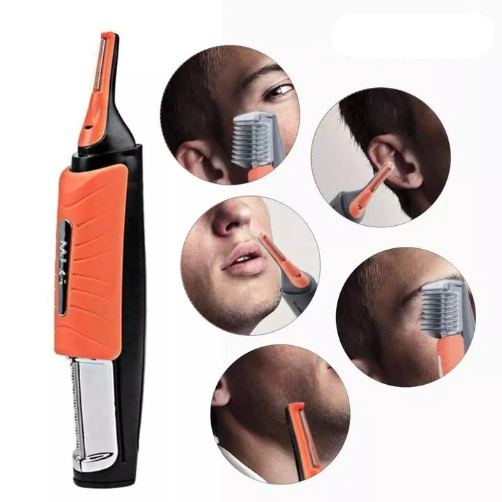 Unisex multifunksjons hårtrimmer for ansikt og kropp. Presis grooming og hårfjerning.