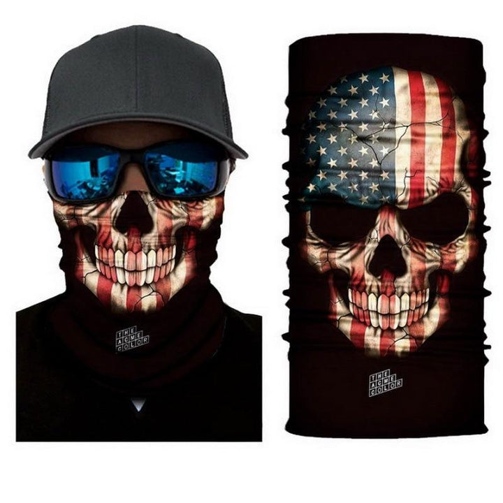 Sømløs unisex bandana buff for allsidig hals- og ansiktsbeskyttelse. Ideell for friluftsliv og sport.