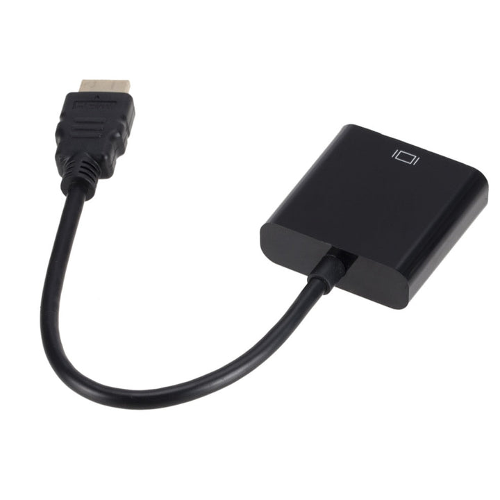 Allsidig videoadapter HDMI til VGA for å vise HDMI-innhold på eldre VGA-skjermer uten kompatibilitetsproblemer.