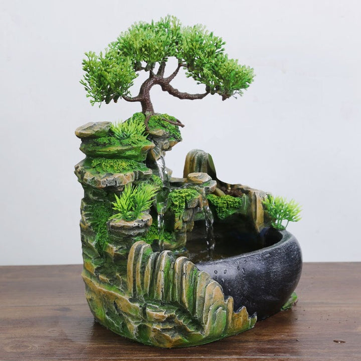 Dekorativ Feng Shui fontene som bidrar til overflod og positiv energi i ethvert rom. Perfekt gavetips.
