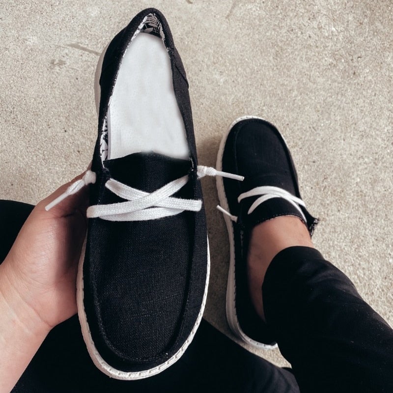Ergonomiske slipon loafers for kvinner: Komfortable fritidssko med en trendy stil.