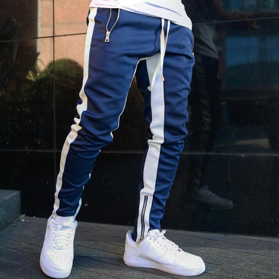 Trendy herre joggebukser for aktivitet og avslapning, med moderne snitt.
