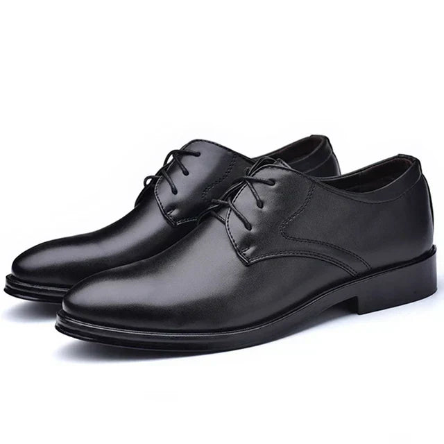 Komfortable og elegante herre Oxford sko i brunt skinn, designet for langvarig bruk og stil.