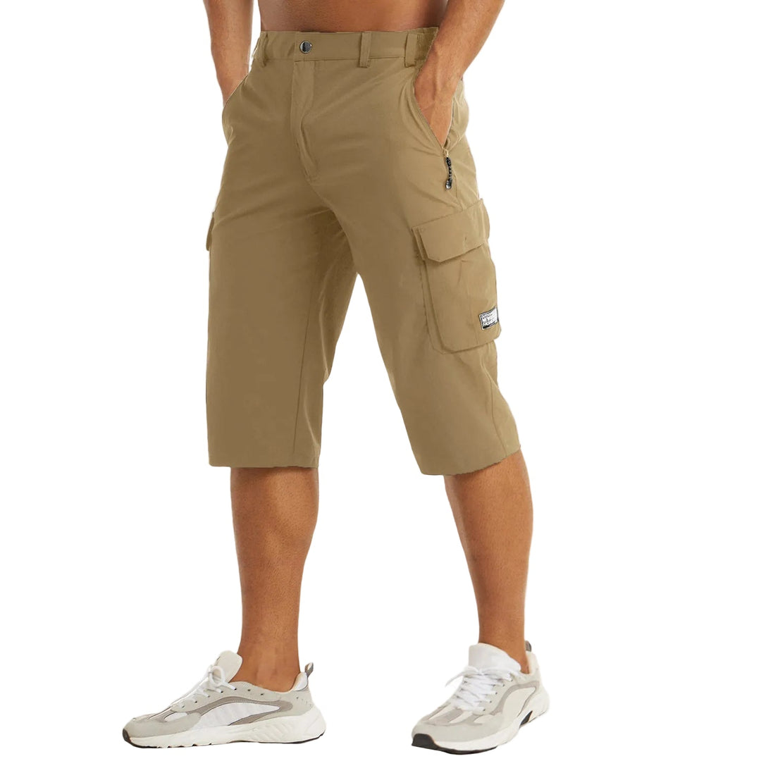Moderne cropped bukser for menn, ideelle for sommer. Stilige, komfortable casual bukser med moderne snitt.
