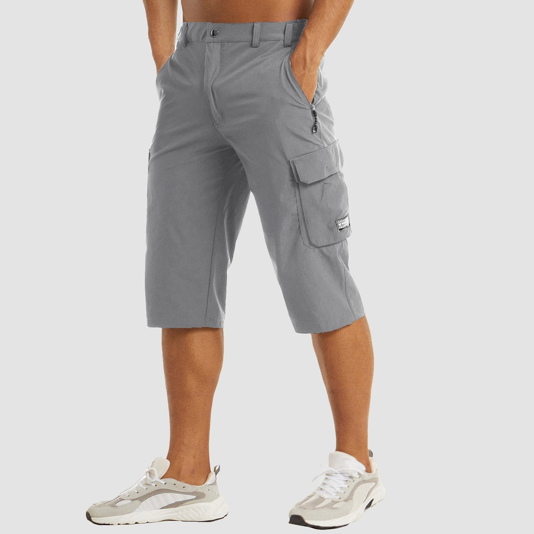 Allsidige menns cropped bukser, komfortable og stilige. Perfekte som fritidsbukser med moderne snitt.