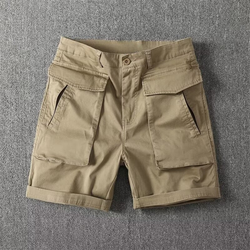 Casual herre taktiske shorts, ideell for utendørsaktiviteter og daglig komfort.
