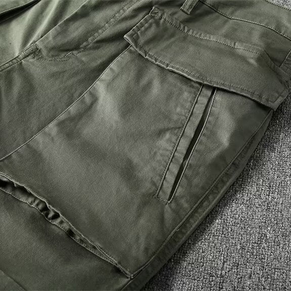 Stilige herre cargo shorts, ideelle for eventyr, fritid og en holdbar sommerlook.