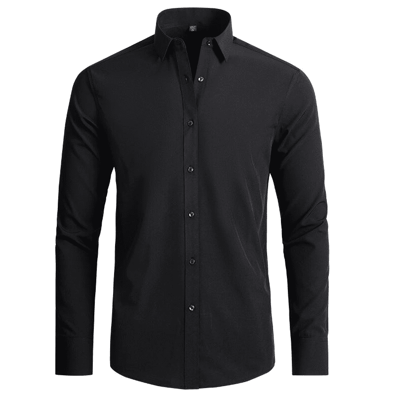 Moderne og elegant herreskjorte i slimfit design, med behagelig stretch.