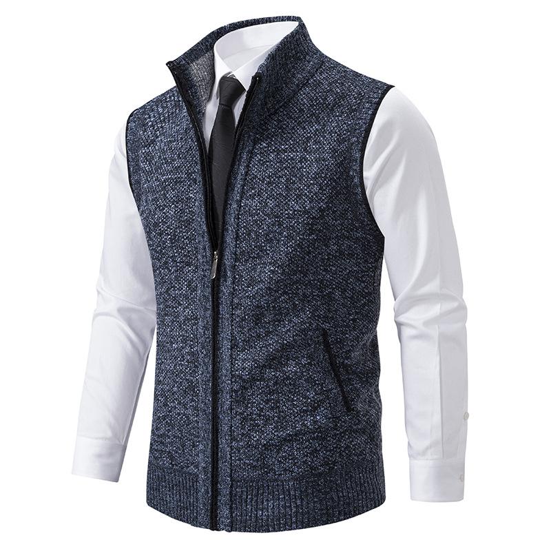 Herre fleecevest i tidløs design, perfekt for lagdelt stil og hverdagsbruk. Komfortabel og allsidig.