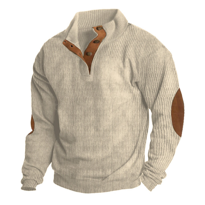 Herre utendørs genser i sporty design for fritid og tur. Komfortabel og slitesterk for aktiv hverdag.