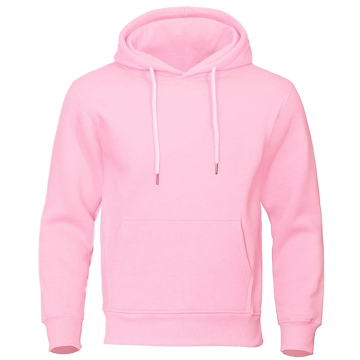 Komfortabel herre hettegenser i myk pullover-stil, perfekt for hverdag og avslapning.
