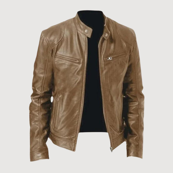 Komfortabel herrejakke i store størrelser. Allsidig og stilren fritidsjakke for menn, perfekt for en casual hverdagsstil.