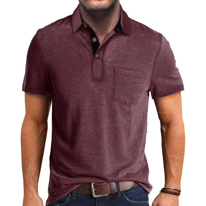 Klassisk poloshirt for menn, perfekt for en komfortabel og stilig look i hverdagen.