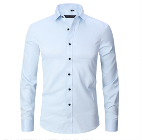 Smart casual stretch skjorte i slim fit for menn. Perfekt for en polert og komfortabel look.