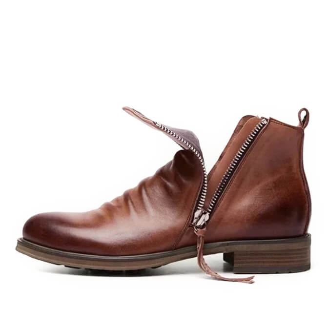 Komfortable herrestøvler for menn, stilige fritidssko. Perfekte som casual eller formelle støvler.