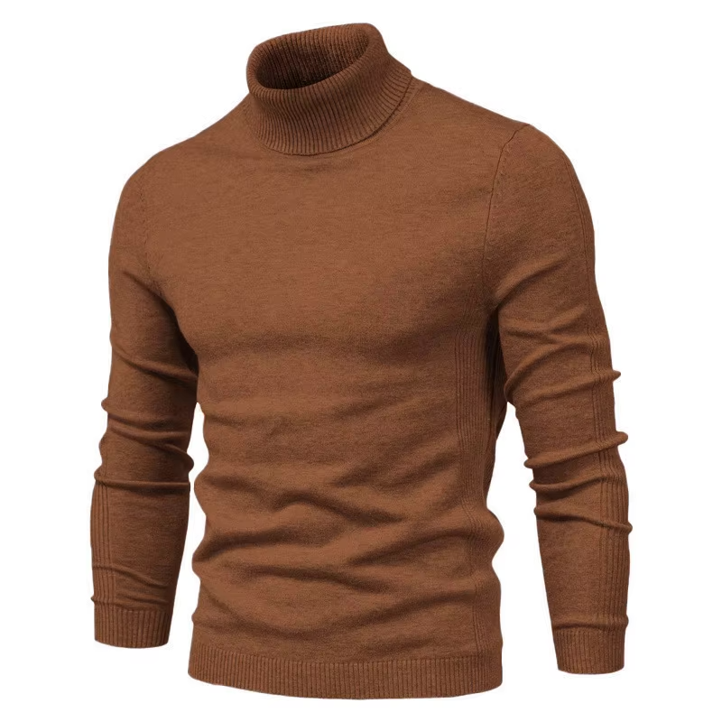 Allsidig herre turtleneck genser, et basiselement i kasjmir for et elegant og varmt uttrykk.