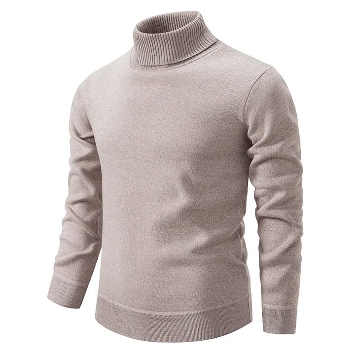 Klassisk herre ulltrøye med polokrage, perfekt for kaldere dager. Varm og behagelig ullgenser.