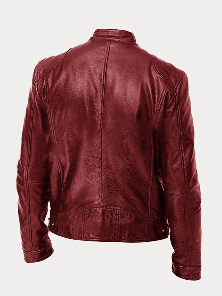 Casual herrejakke, perfekt for menn som søker komfort og moderne stil i hverdagen.