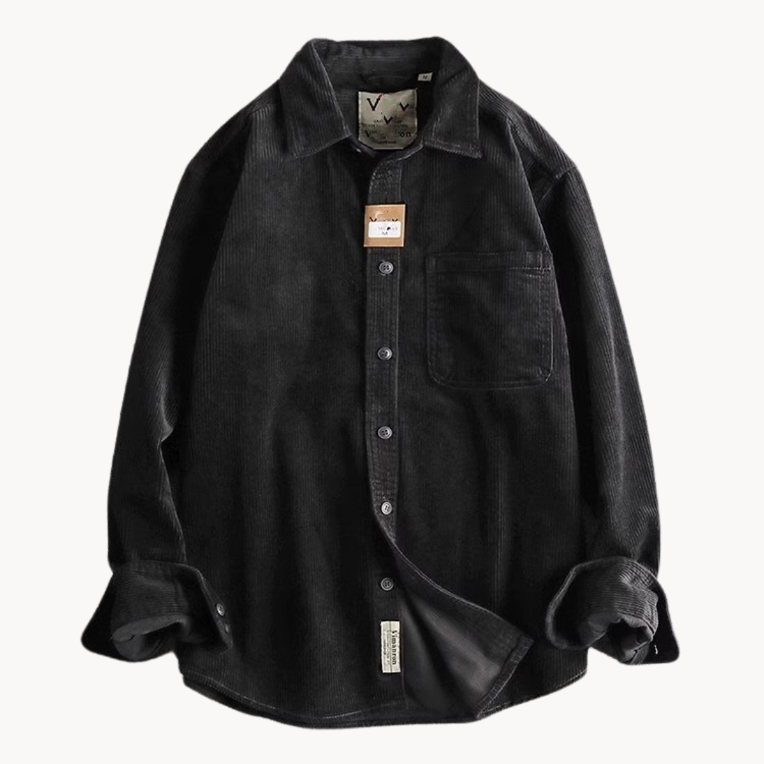 Trendy herreskjorte i avslappet design, perfekt som casual skjorte for høst.