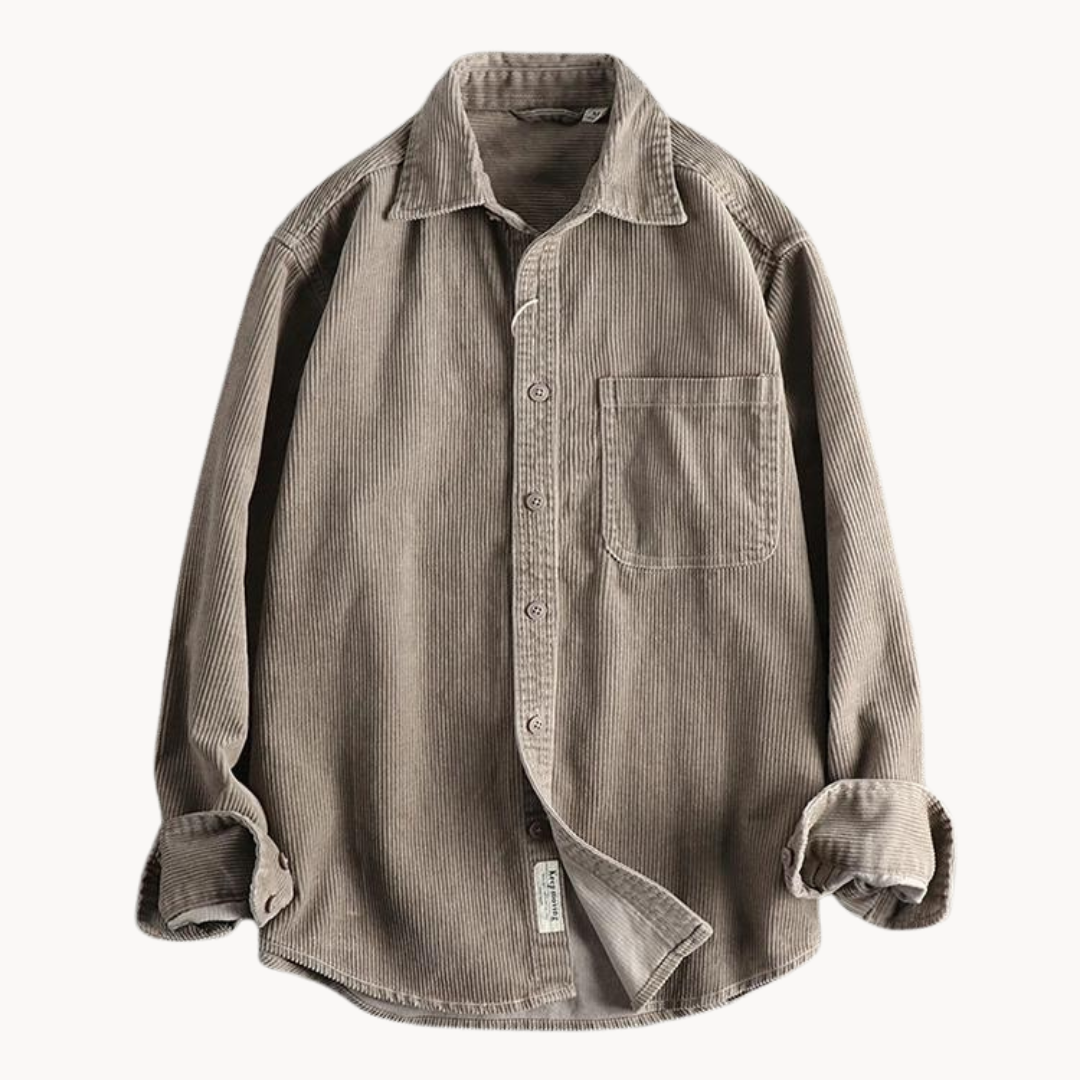 Herreskjorte med tidløst design, perfekt fritidsskjorte for en casual stil.