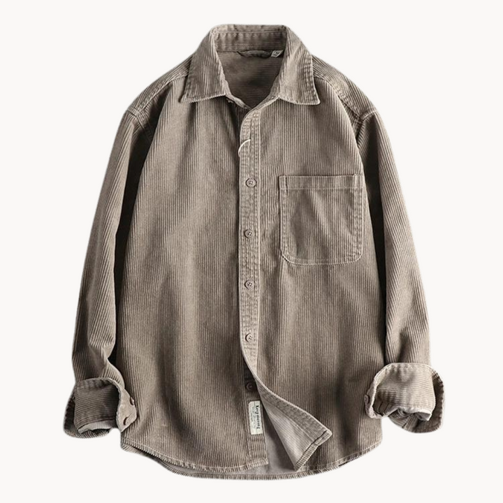 Herreskjorte med tidløst design, perfekt fritidsskjorte for en casual stil.