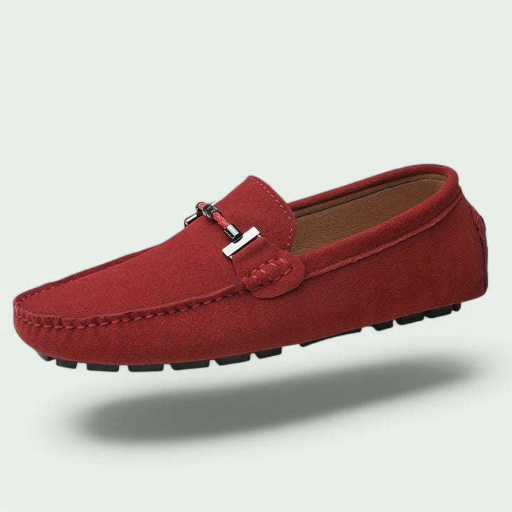 Elegante brune slip-on moccasins for menn. Perfekte herresko til enhver anledning, hverdag som fest.