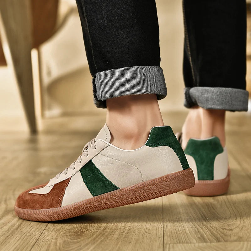 Sporty herresneakers med god demping, perfekt som allround fritidssko.