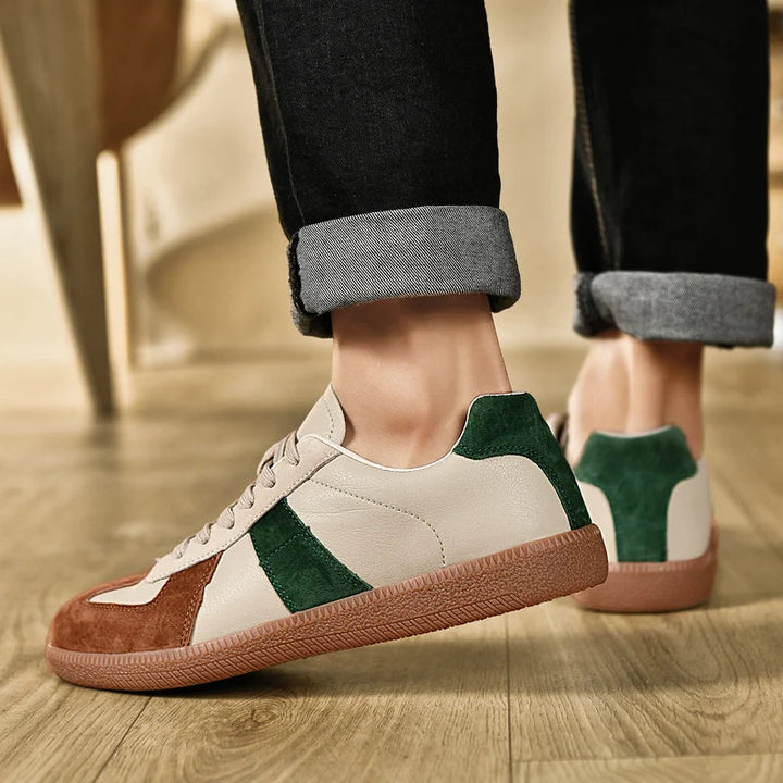 Sporty herresneakers med god demping, perfekt som allround fritidssko.