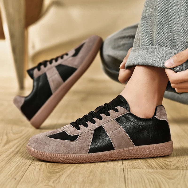 Klassiske herresneakers, en komfortabel og slitesterk allroundsko.