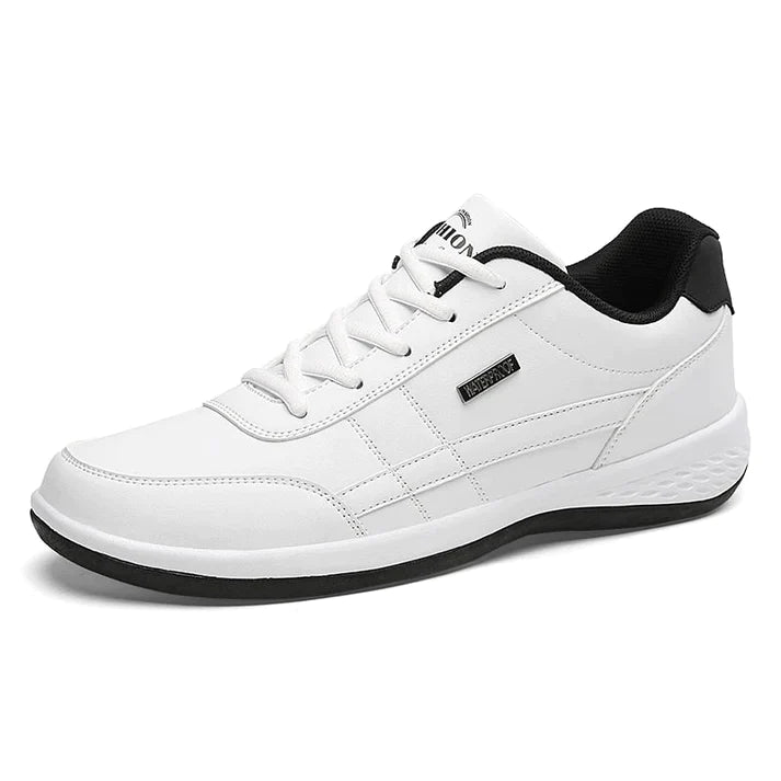 Stilfull fritidssko for menn, herresneaker med støttende såle og pustende design for optimal komfort.