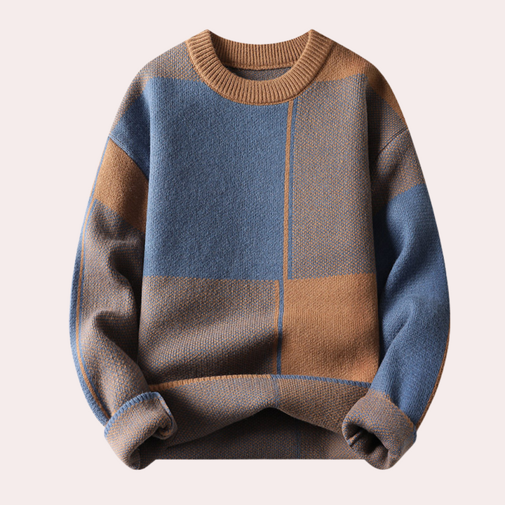 Moderne herresweater for menn. Stilig og komfortabel genser, perfekt for lagpålag om høsten og vinteren.