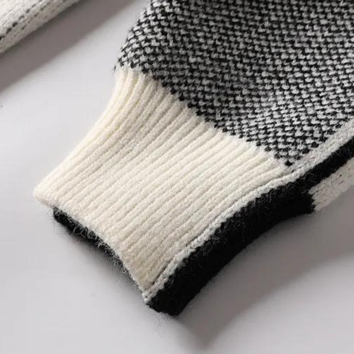 Varm herresweater for menn. En trendy og komfortabel genser, ideell som vintergenser for kjølige dager.