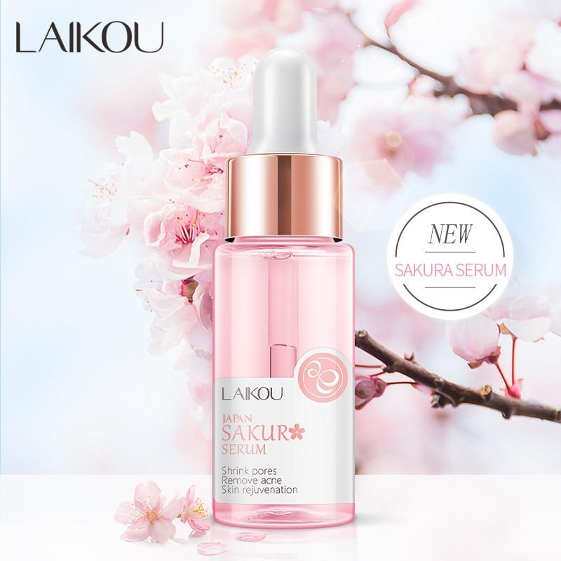 Fuktighetsgivende sakura serum designet for sensitiv hud, gir dyp hydrering og en sunn glød.