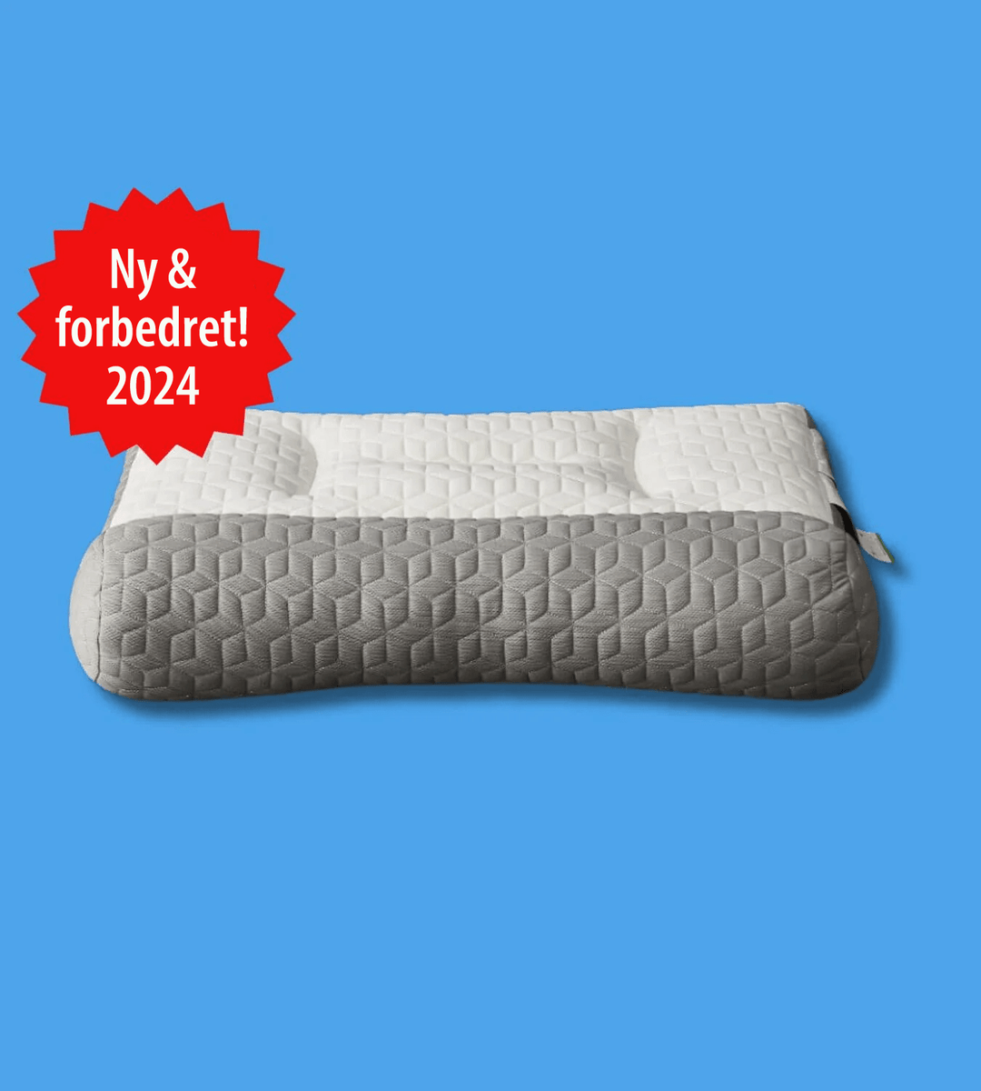 Ortopedisk pute for dyp søvn og smertelindring. Ergonomisk design støtter nakke og rygg for bedre hvile.