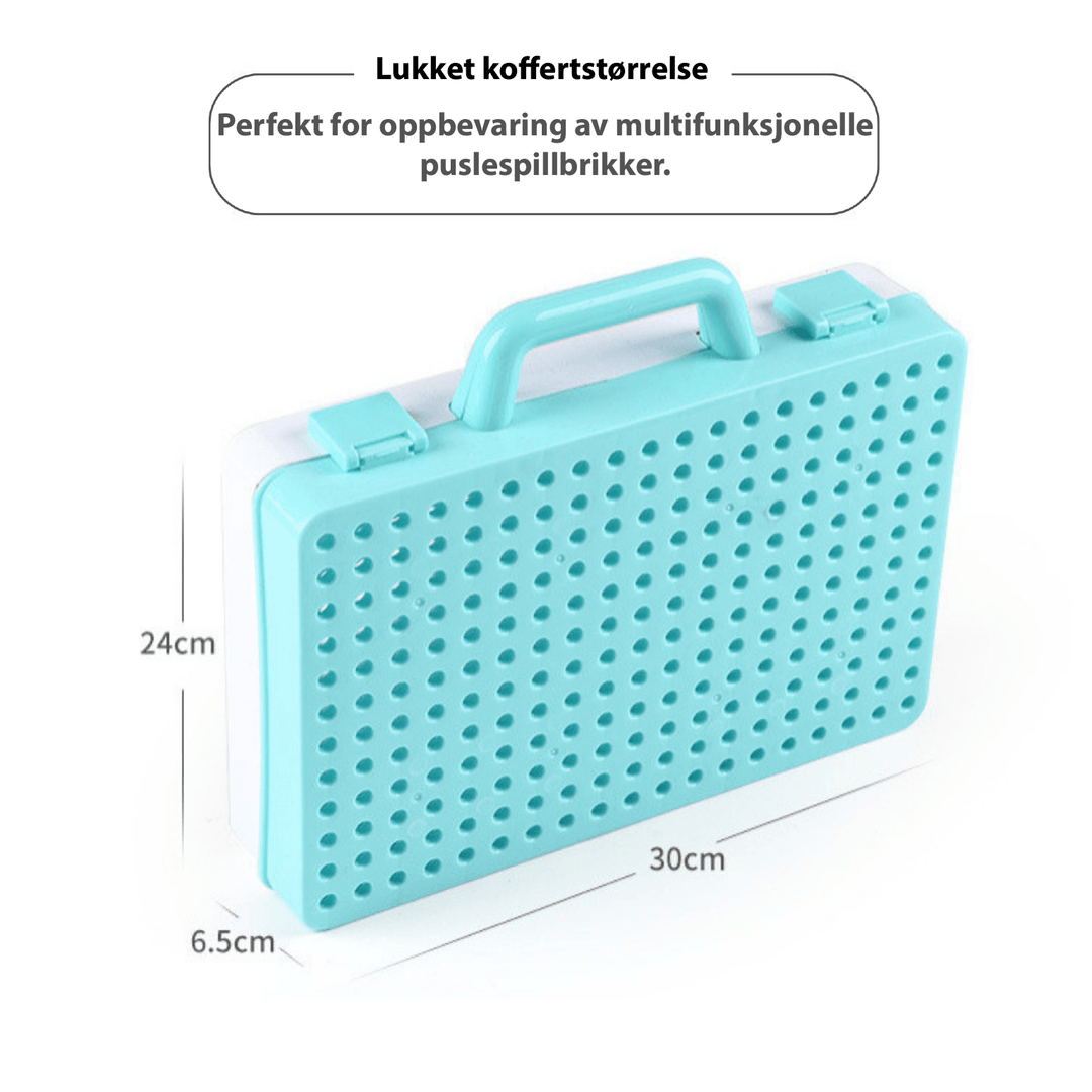 Komplett pedagogisk drillsett og byggleke for barn, fremmer læring, kreativitet og sikker lek.