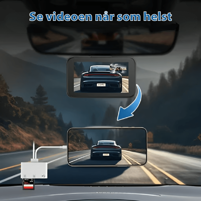 Effektiv USB-C kortleser for sikker og rask dataoverføring fra SD- og TF-kort til dine enheter.