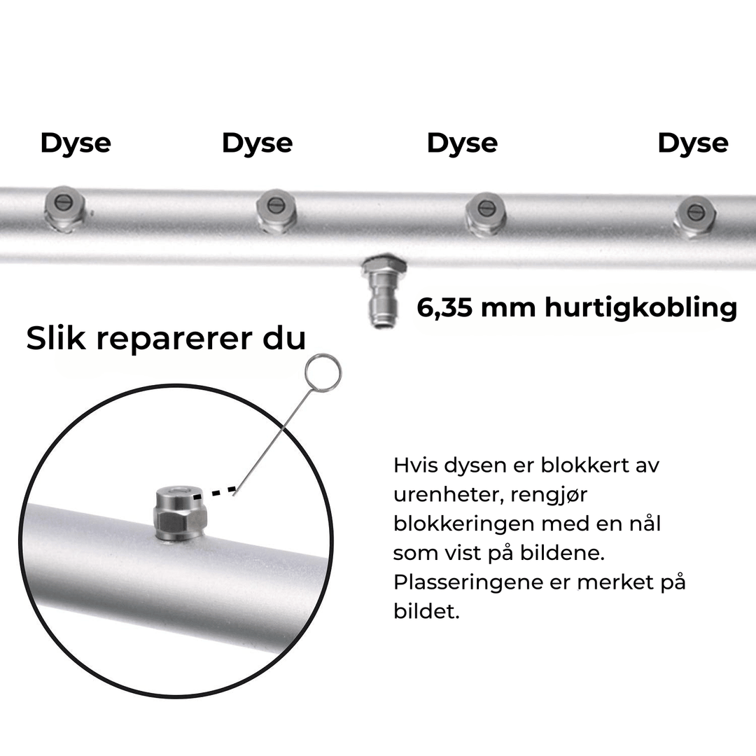 JetCrawler undervognsrens: Vask bilens understell enkelt og effektivt med denne høytrykksspyleren.