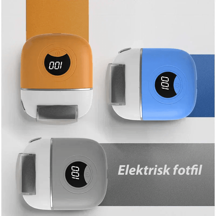 Enkel å bruke elektrisk fotfil for rask og effektiv fjerning av hard hud, forbedrer skjønnhet.