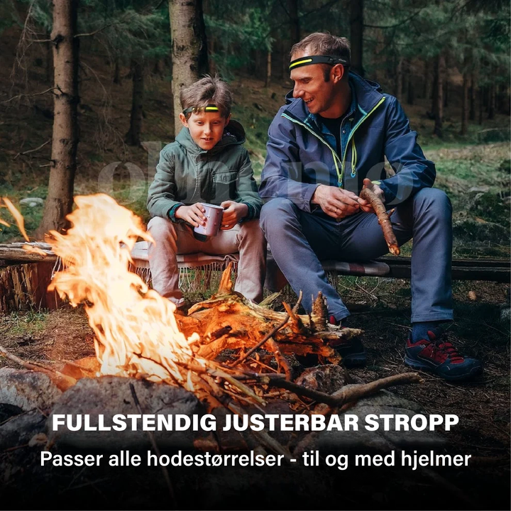Othemo LED-hodelykt, allsidig håndfritt arbeidslys for mekanikere, friluftsliv og mørkt nattarbeid.