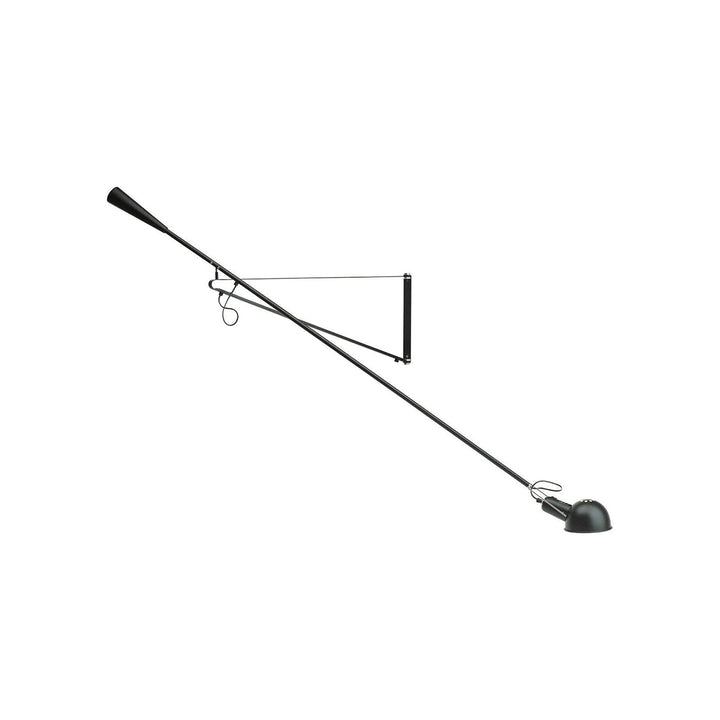 Justerbar vegglampe Modell 265 i industriell design. Moderne innendørs belysning for stue eller soverom.