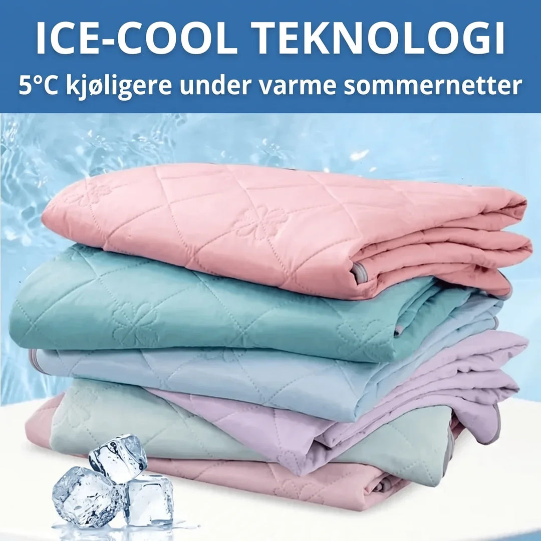 Kjølende og sval sommerdyne. Pustende materiale sikrer komfort og en god natts søvn.