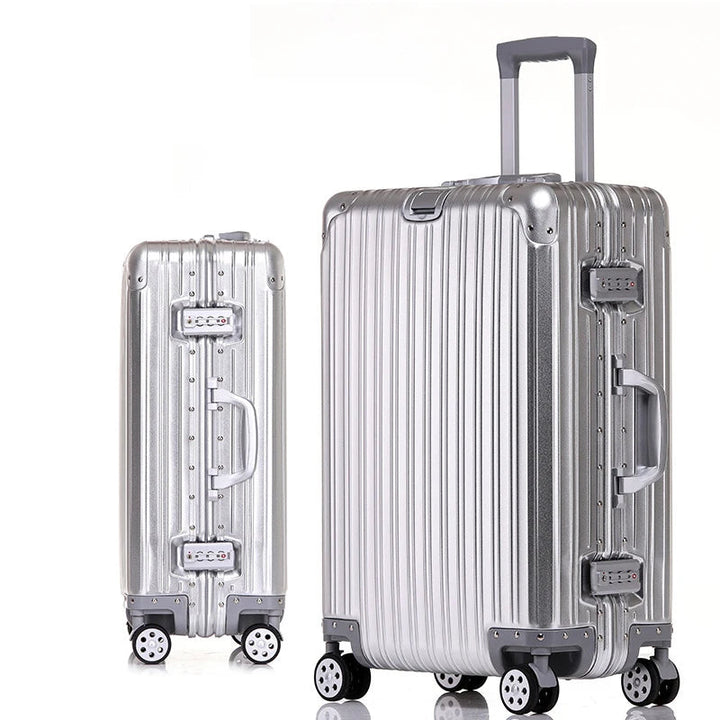 Robust unisex koffert med hardt skall, TSA-lås og 360° spinnerhjul for enkel reise.