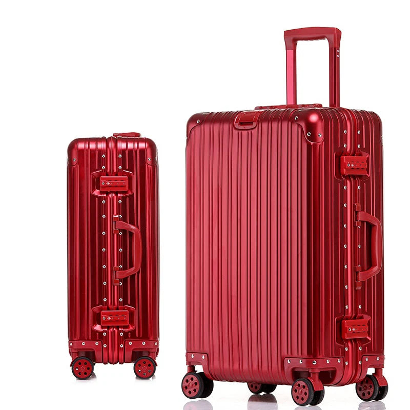 Reisekoffert i moderne design, med robust hardt skall, TSA-lås og 360° spinnerhjul.