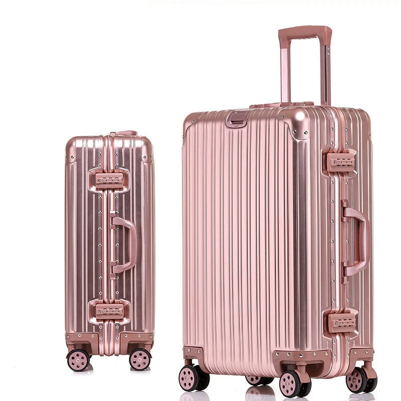 En allsidig unisex reisekoffert med hardt skall, sikker TSA-lås og lettrullende spinnerhjul.