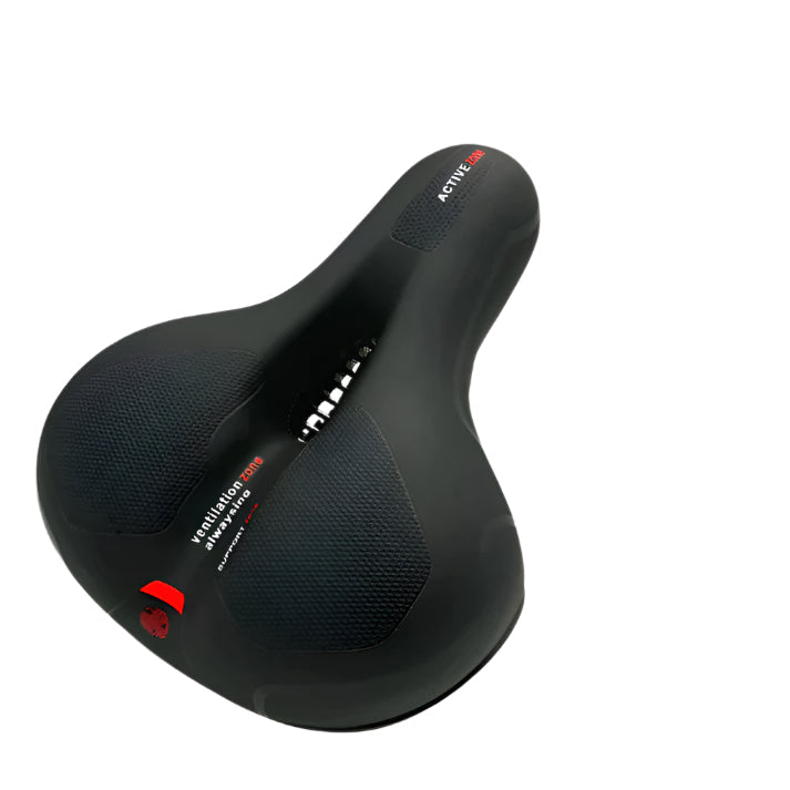 CloudComfort sykkelsadel for ultimat komfort på landevei, terreng og bysykkel. Ergonomisk design.