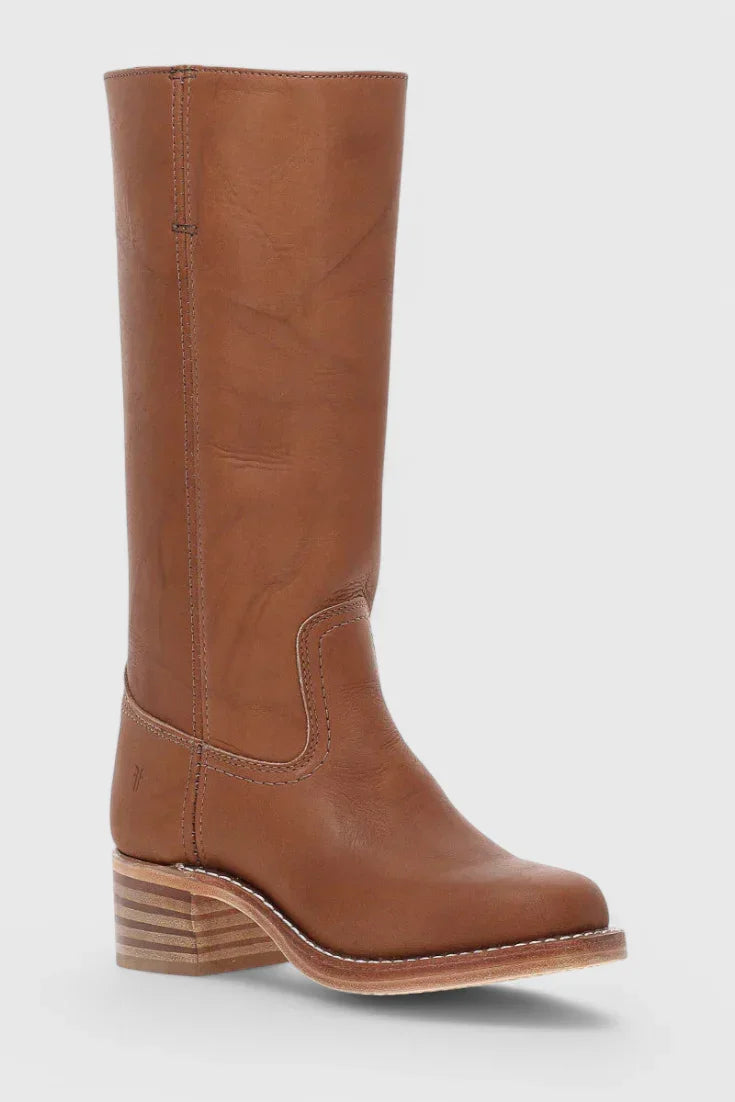 Komfortable kvinneboots med slitesterk såle, klassiske ankelstøvletter for langvarig bruk om høsten.