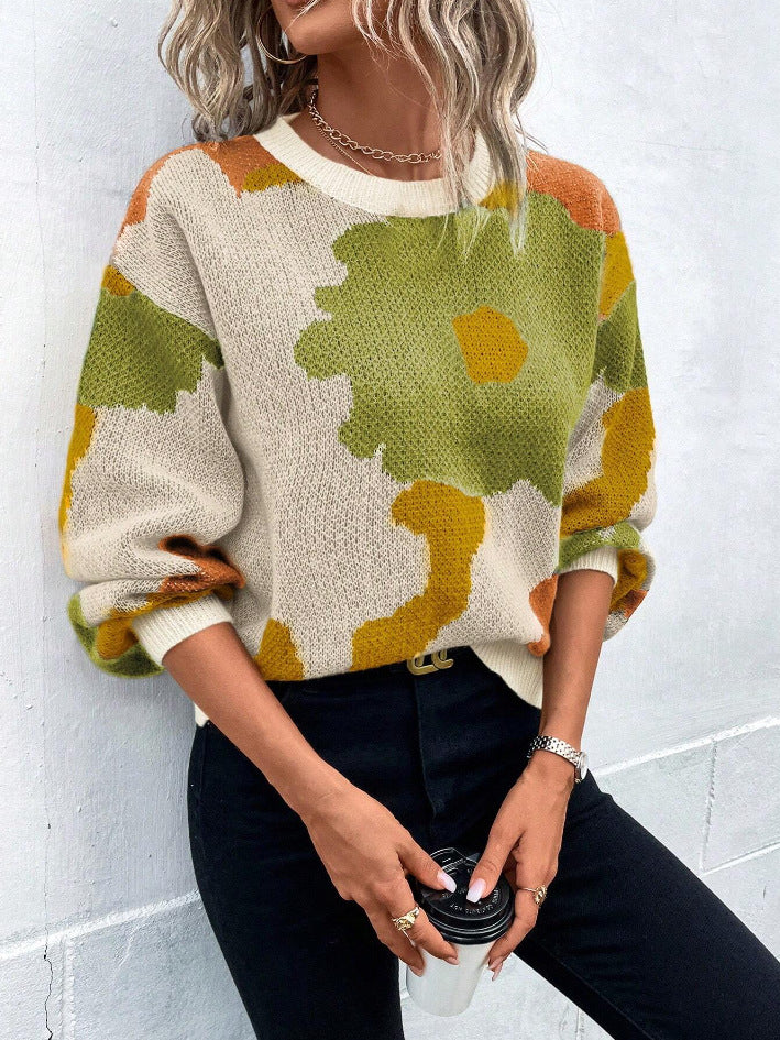 Stilig blomstergenser for kvinner, perfekt for vår og sommer, tilbyr komfort og en feminin look.