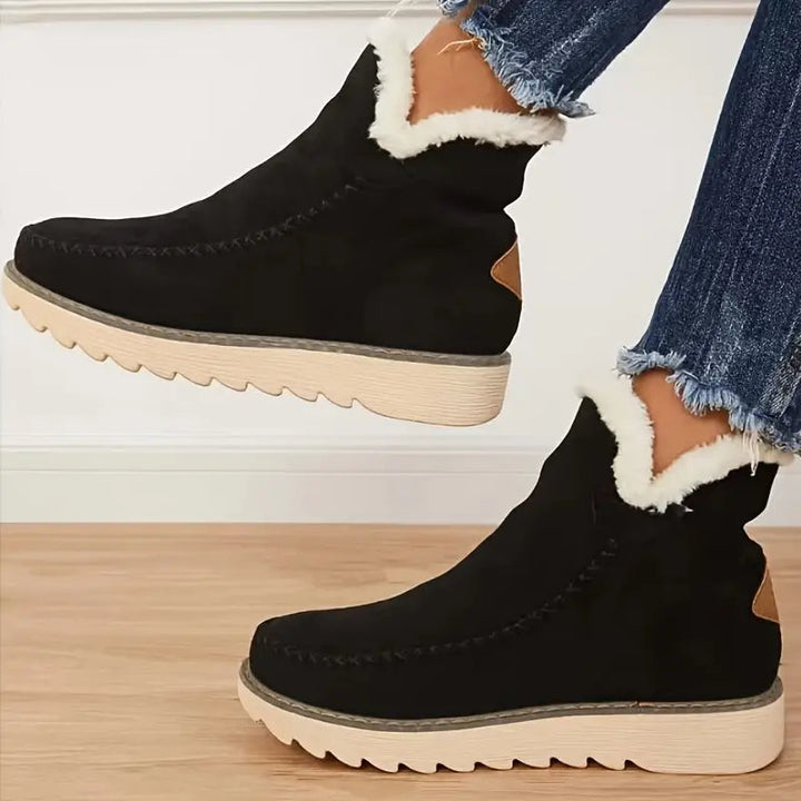 Komfortable, varme dame vinterstøvler. Stilige kvinneboots for kaldt vær, med tidløs eleganse og god passform.