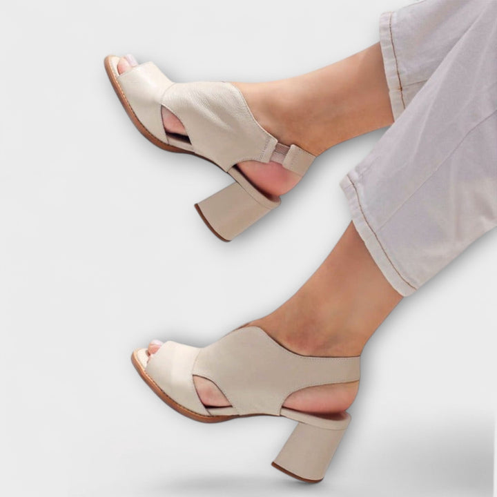 Komfortable kvinnehæler med stabil blokkhæl; elegante og perfekte for langvarig bruk på fest eller jobb.